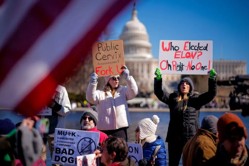 USA economic protest 2025